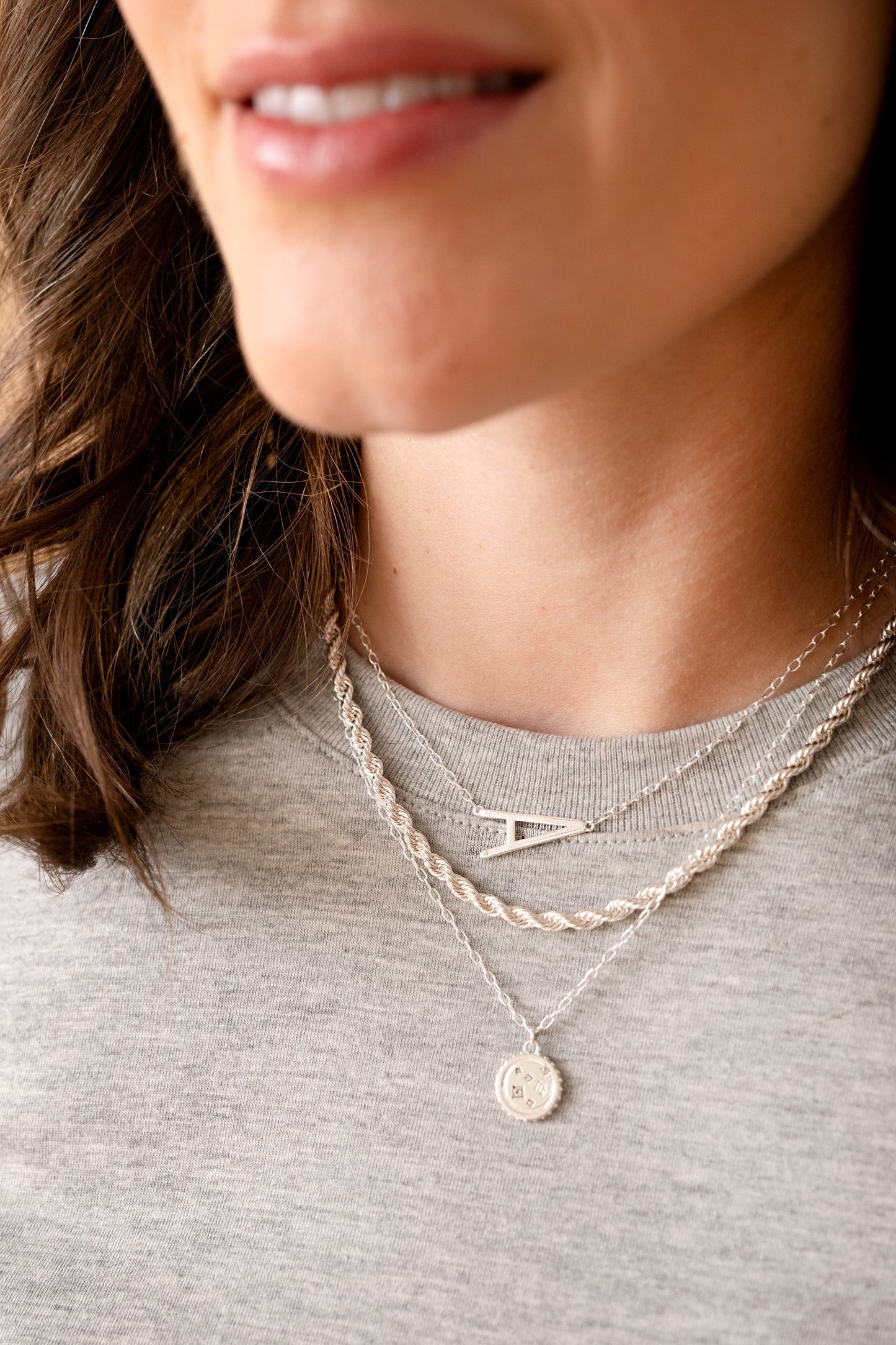 Virgo Zodiac Precious Necklace Sterling Silver