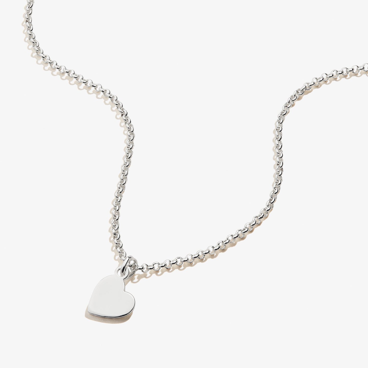 Heart Charm Necklace, 19'' - Alex and Ani Gold