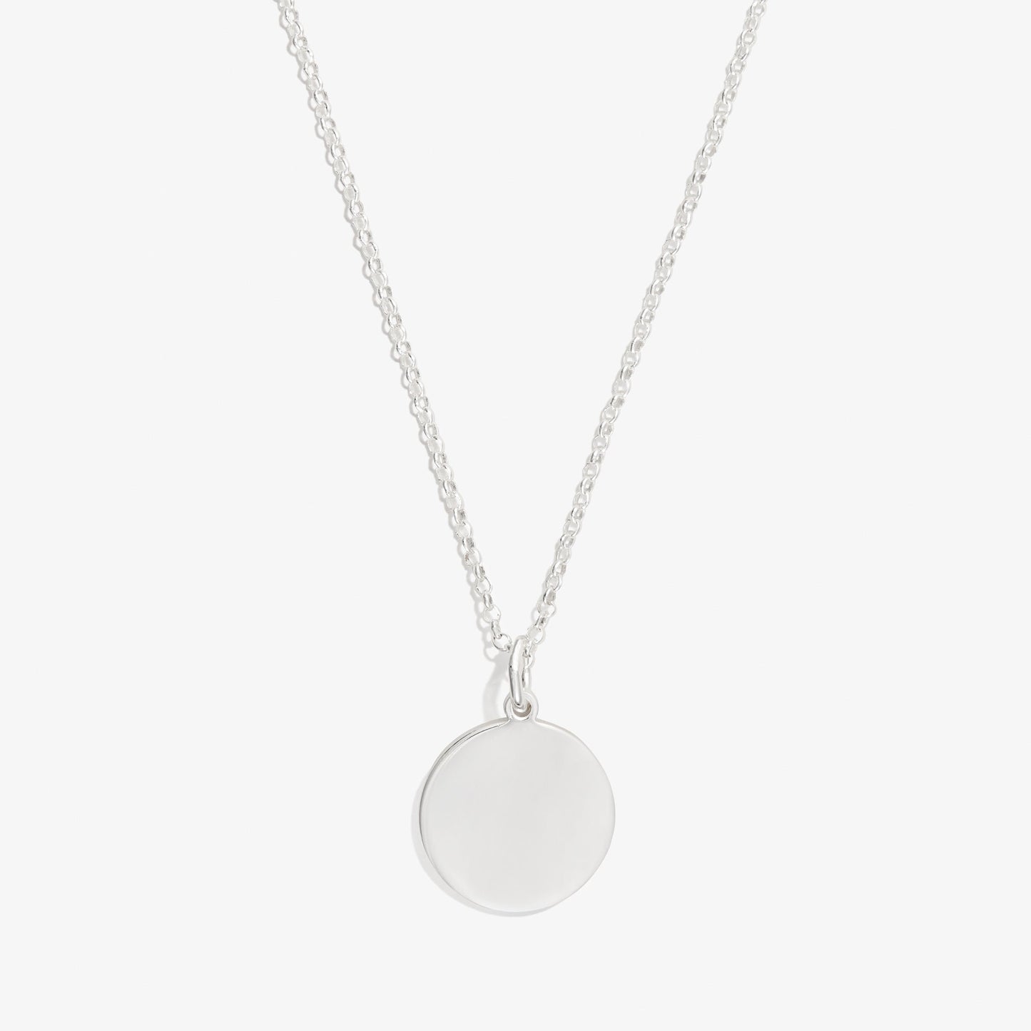 Circle Charm Necklace - Alex and Ani Silver