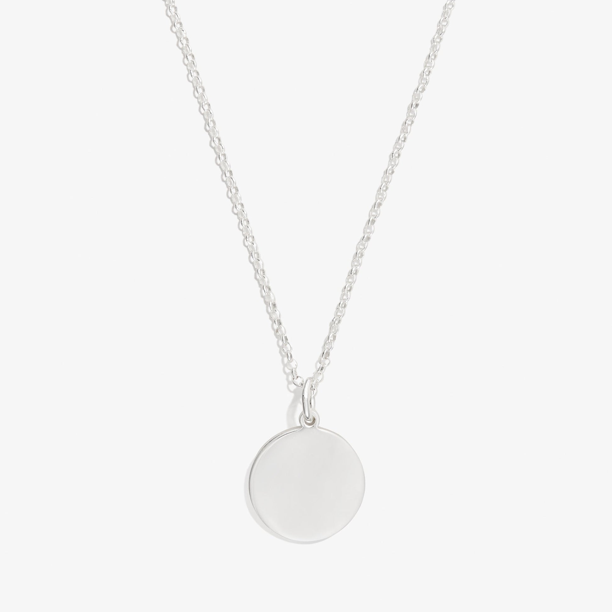 Circle Charm Necklace - Alex and Ani Silver