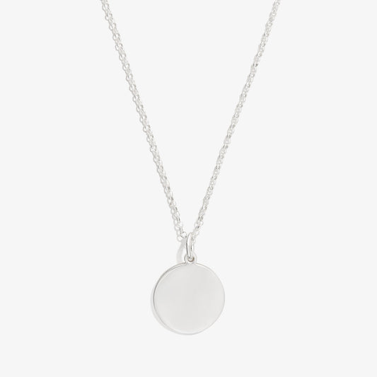 Circle Charm Necklace - Alex and Ani Silver