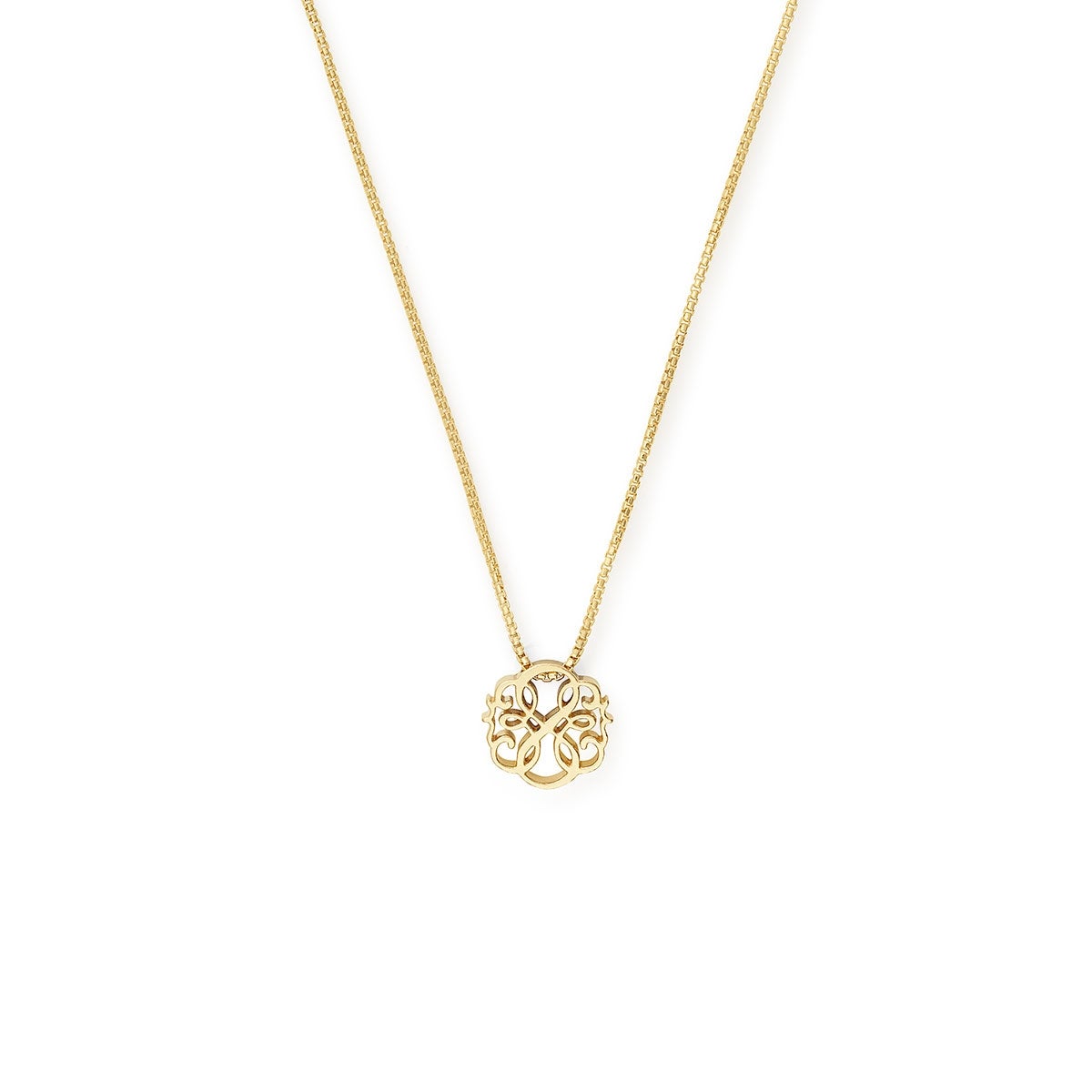 Path of Life® Necklace, Adjustable 14kt Gold Over Sterling Silver