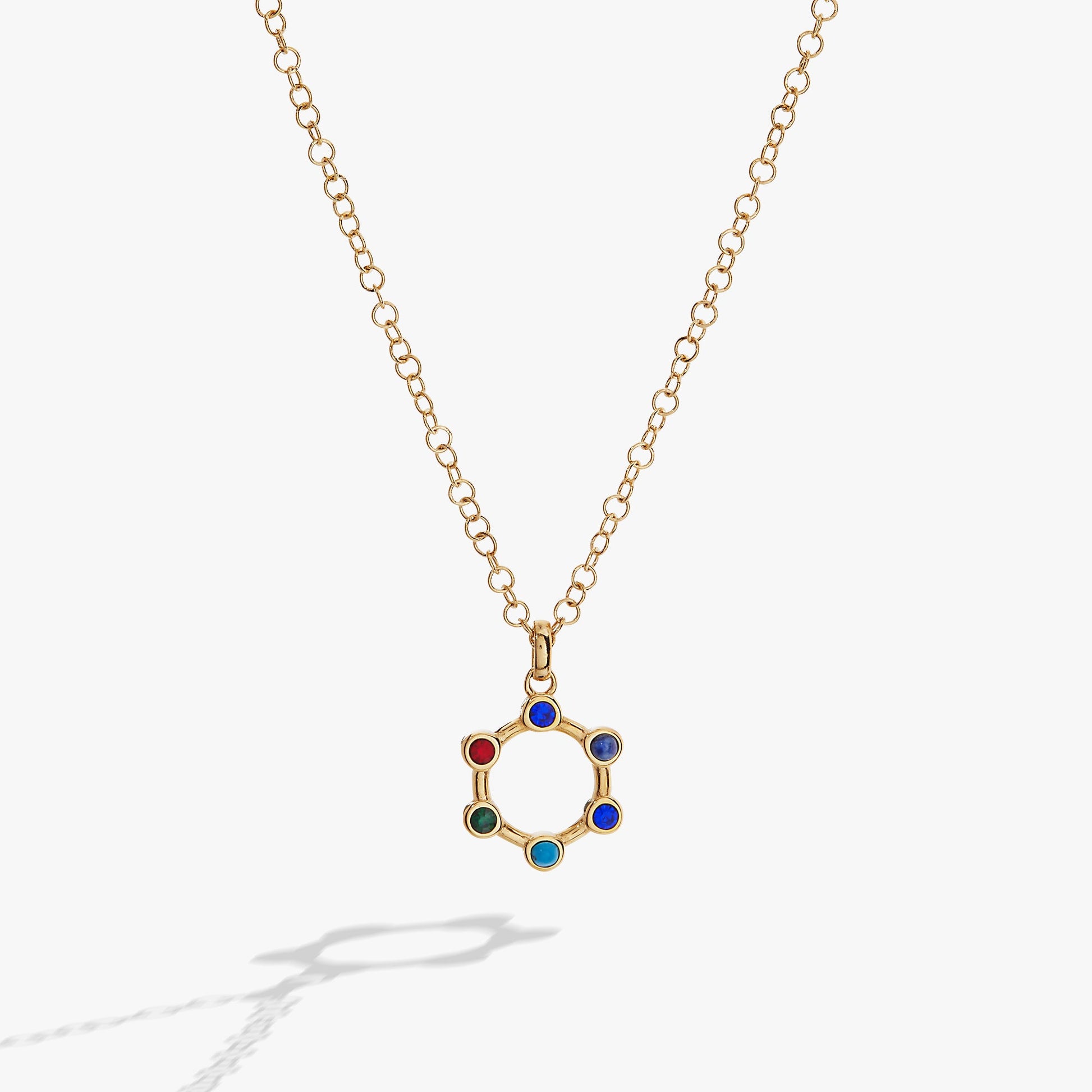 Sister Acrostic Interchangeable Necklace Stainless Steel Gold
