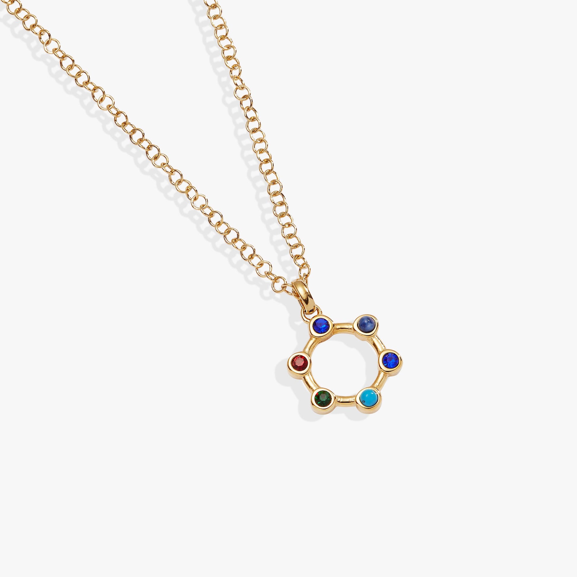 Sister Acrostic Interchangeable Necklace Stainless Steel Gold