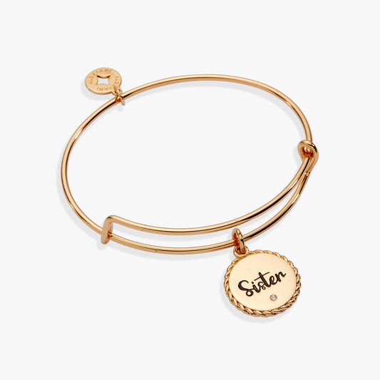 Sister Charm Bangle Gold