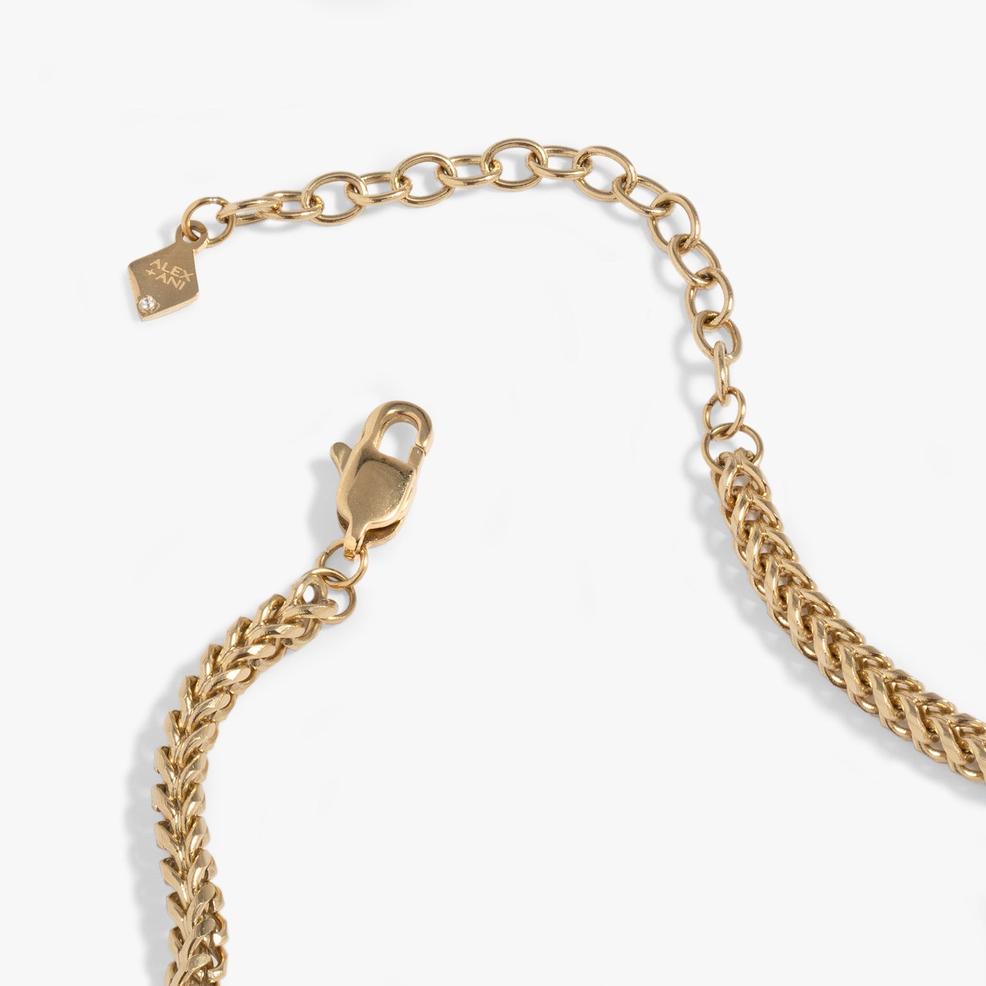 Interchangeable Girl Mom Necklace Stainless Steel Gold