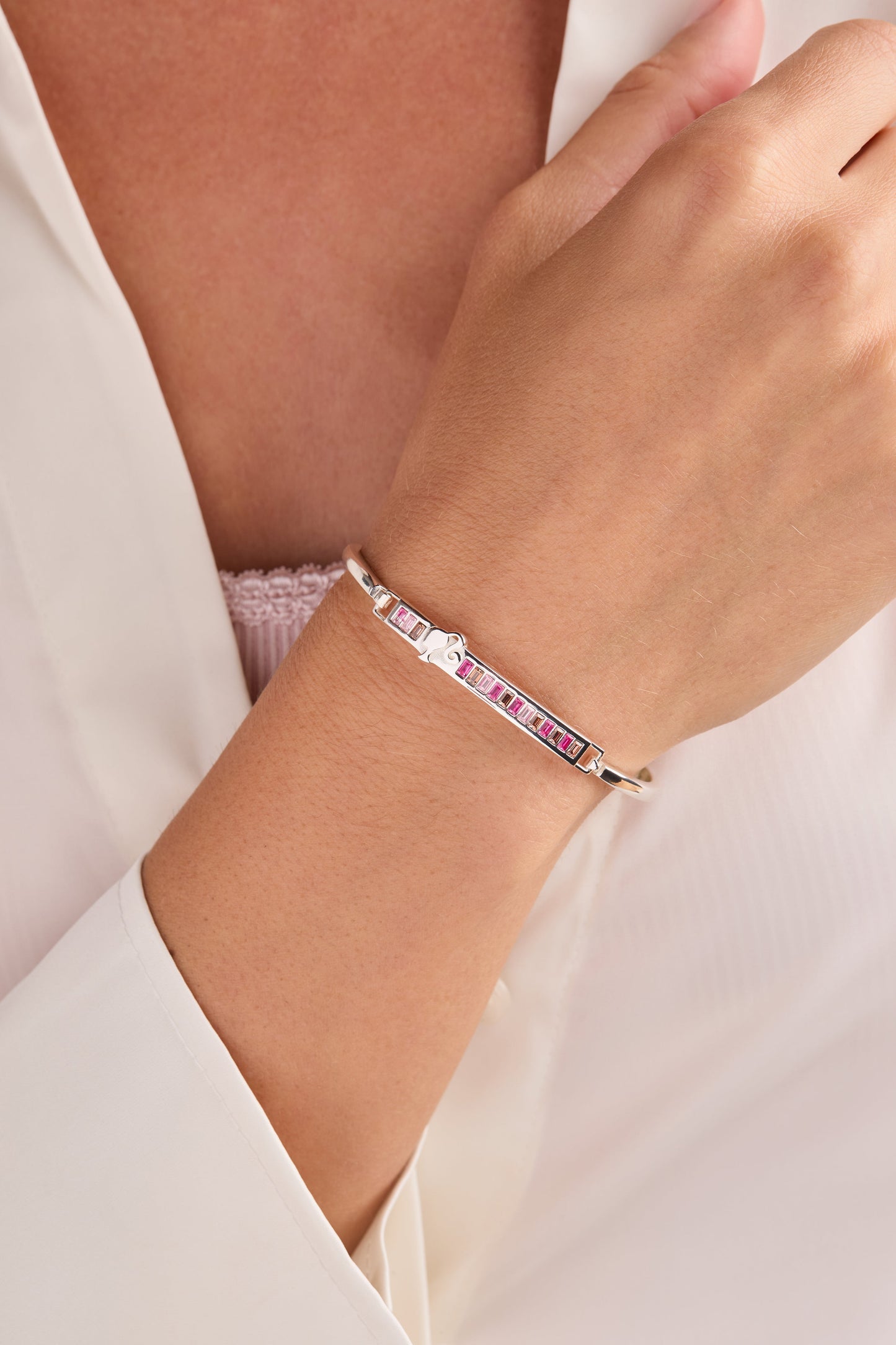 Barbie™ You Can Be Anything Tension Bangle Silver