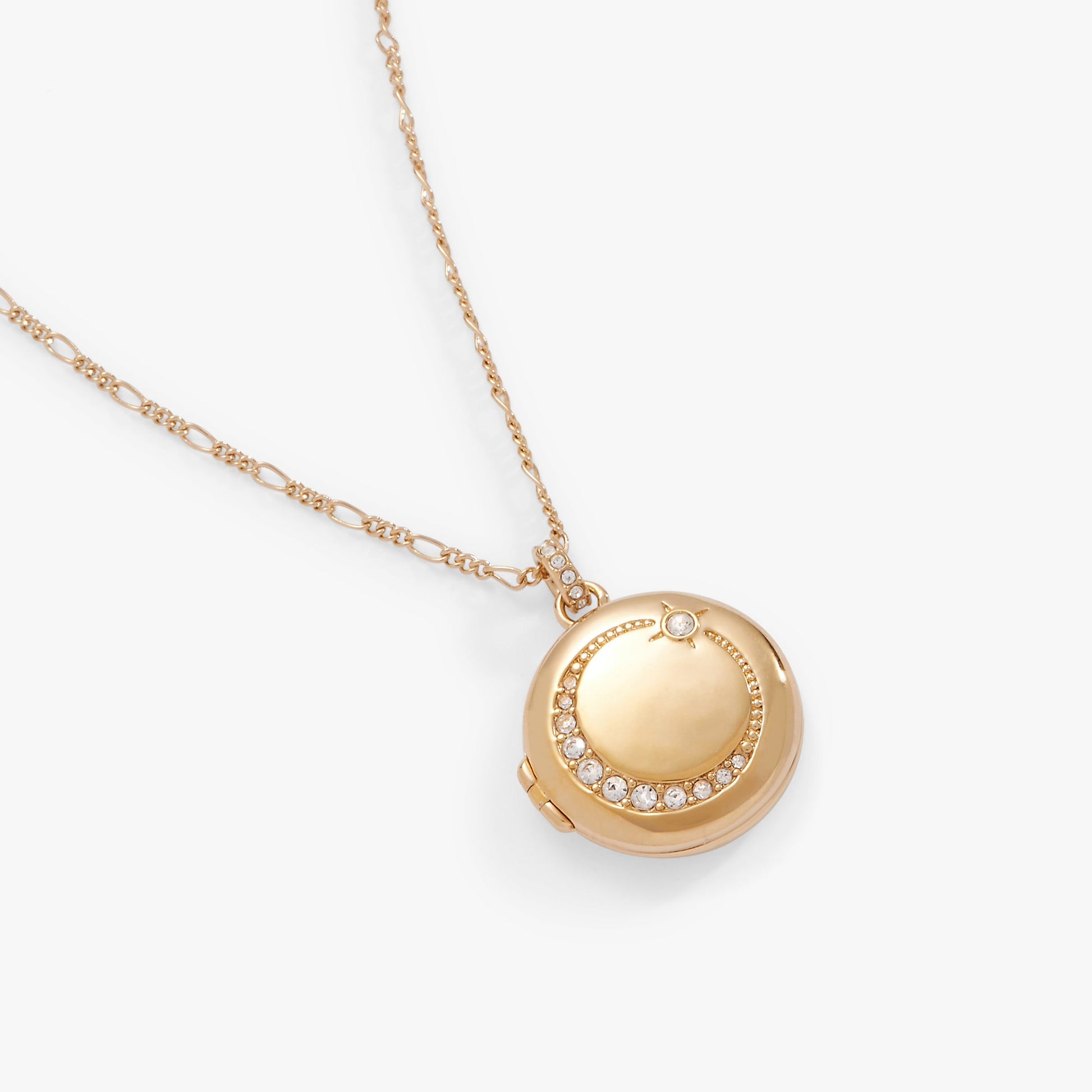 Mother Locket Necklace Silver