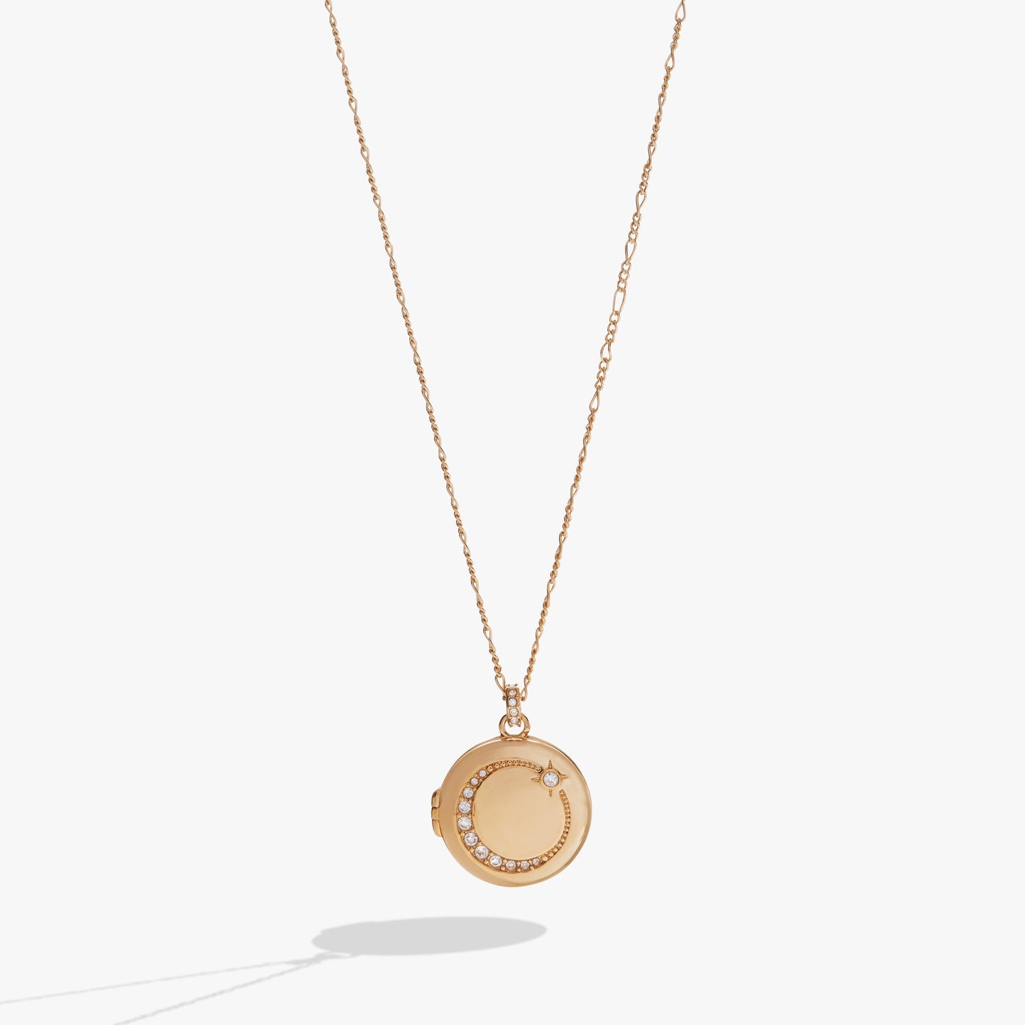 Mother Locket Necklace Silver