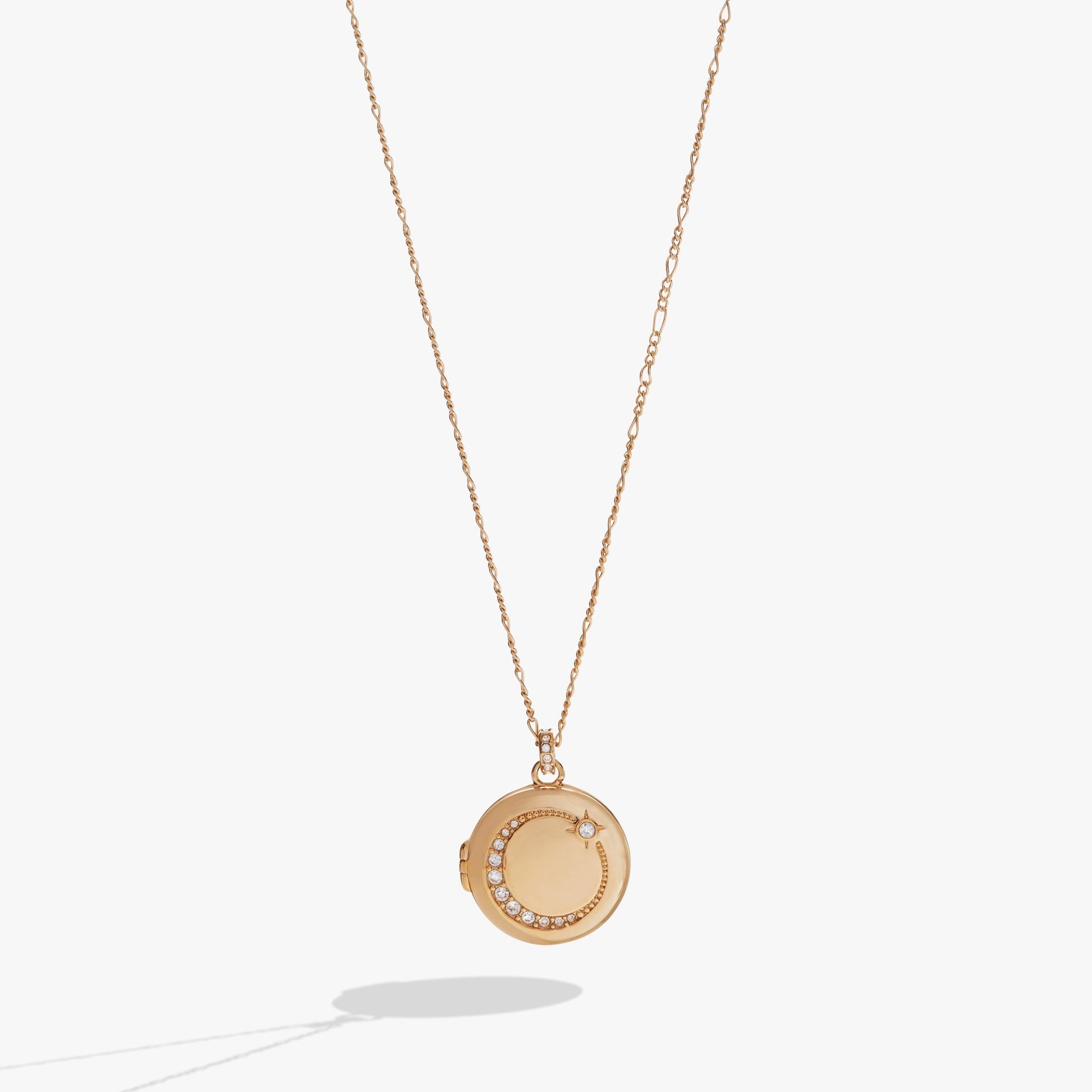 Mother Locket Necklace Silver