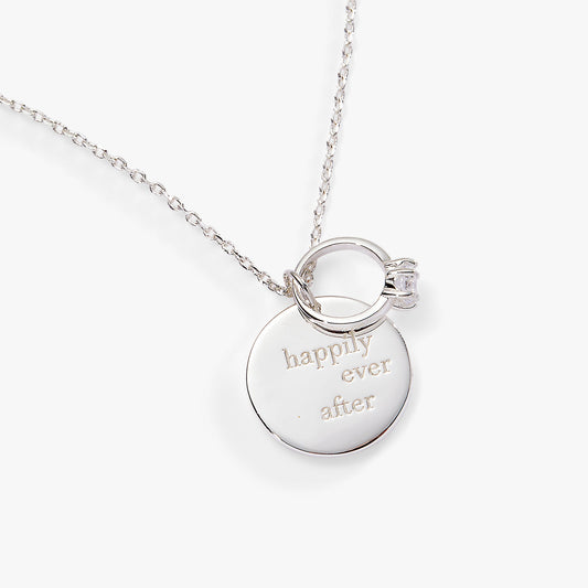 Happily ever after Duo Charm Pendant Silver