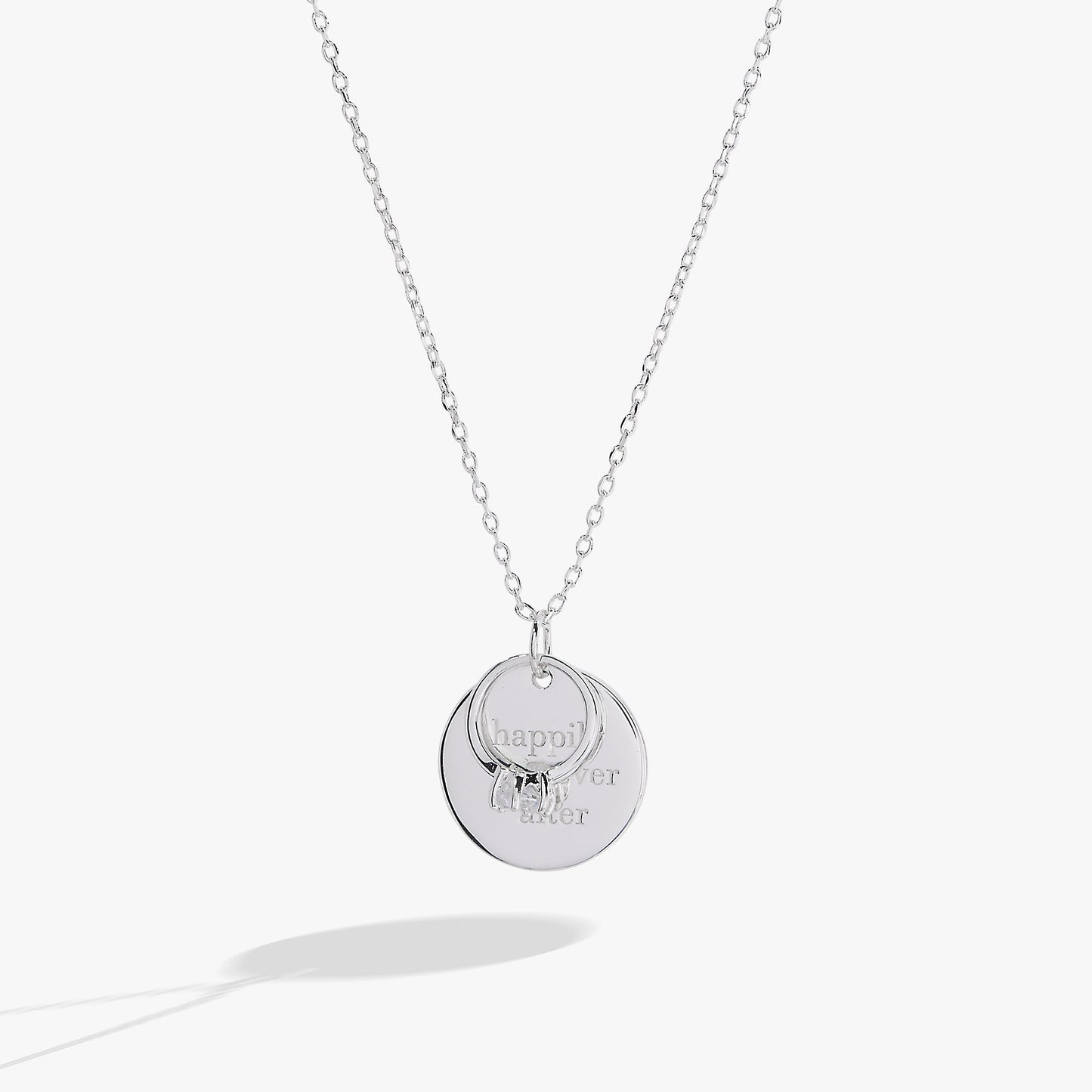 Happily ever after Duo Charm Pendant Silver