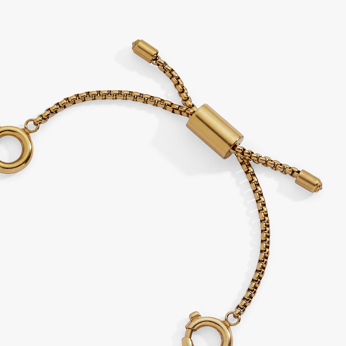 “Home is where the heart is” Stranded Bracelet Stainless Steel Gold