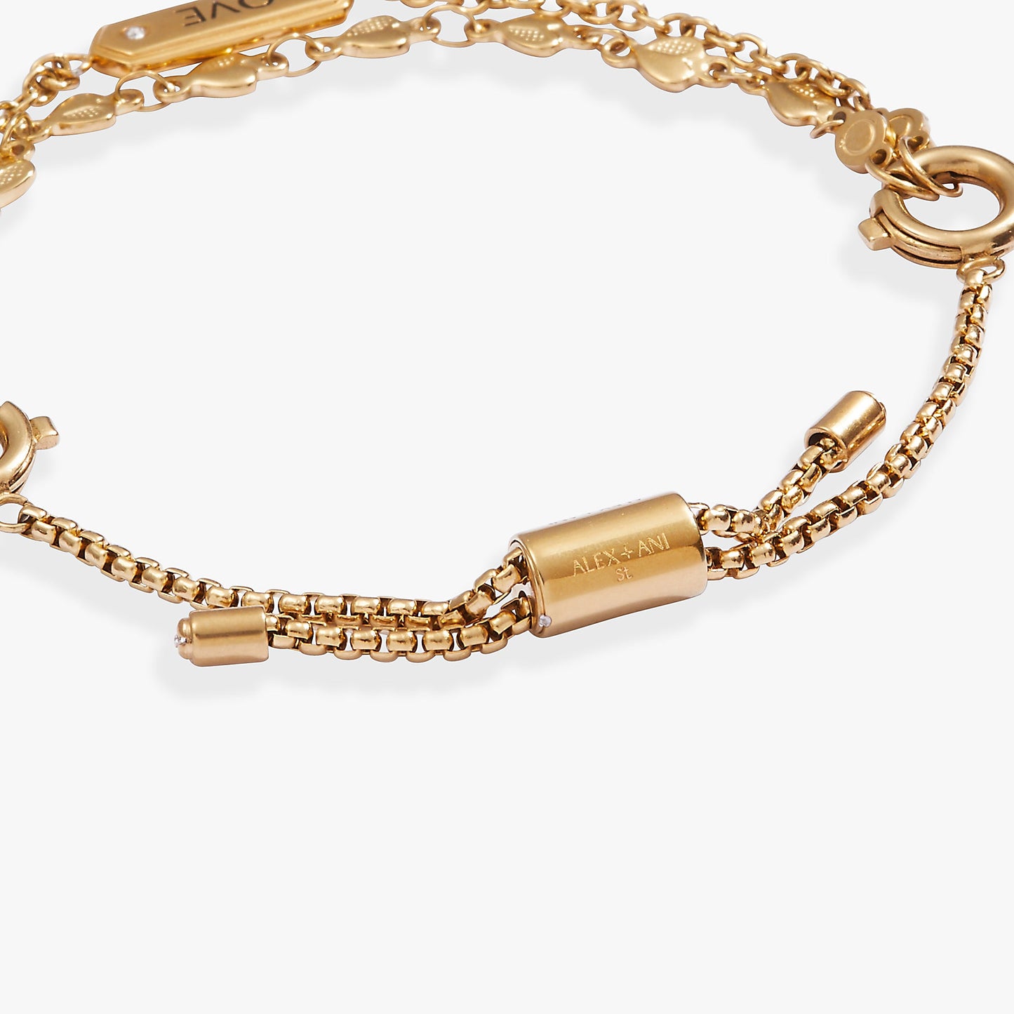 Love Stranded™ Bracelet Set Stainless Steel Gold