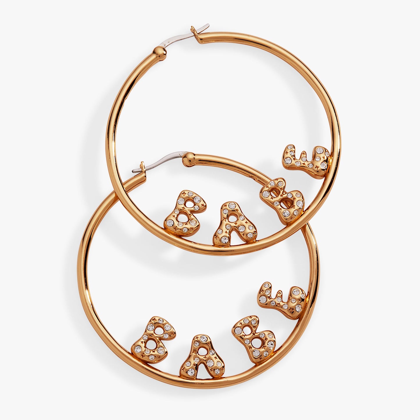 BABE Bubble Hoop Earring Gold