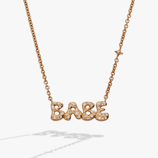 BABE Bubble Necklace Gold