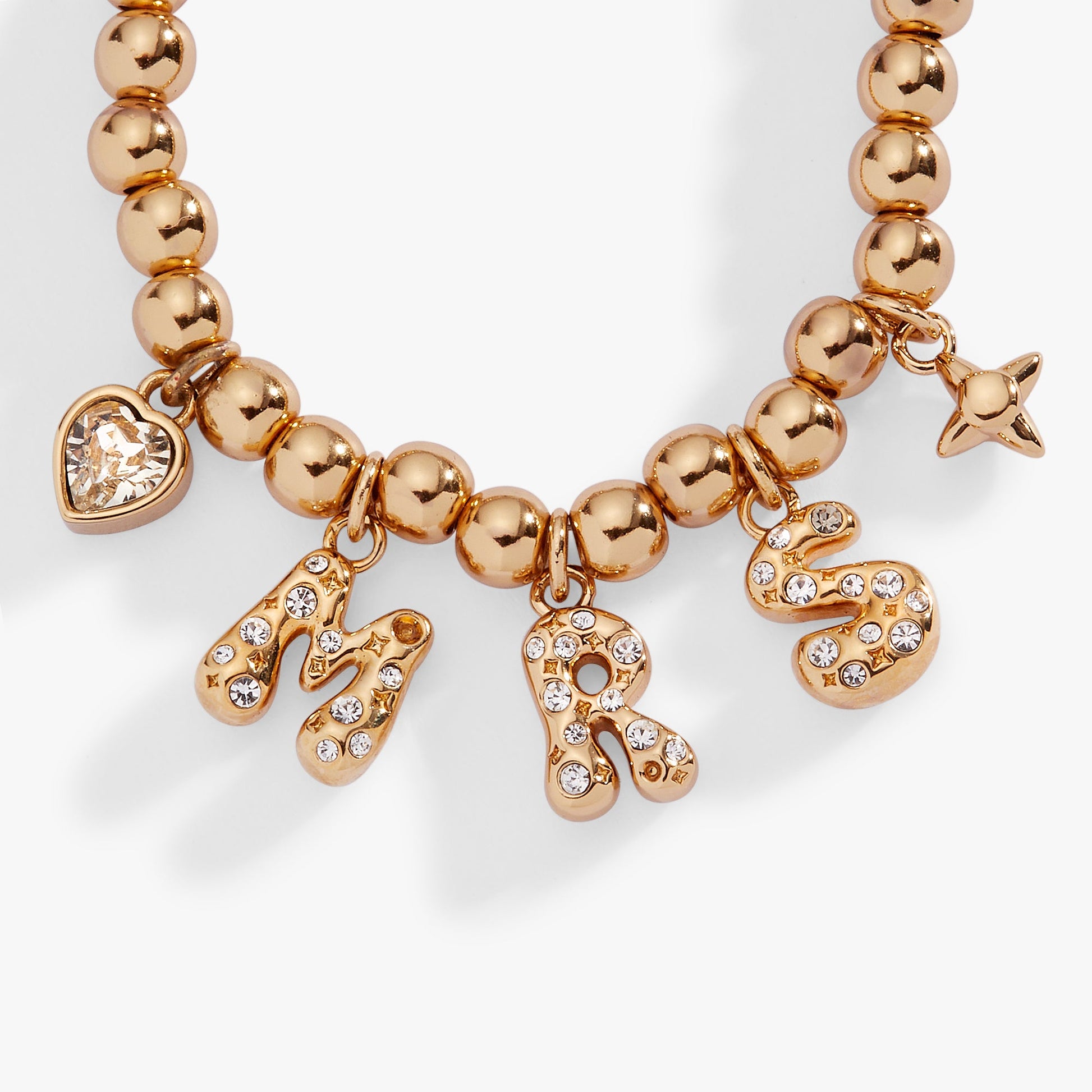 MRS Bubble Bolo Bracelet Gold