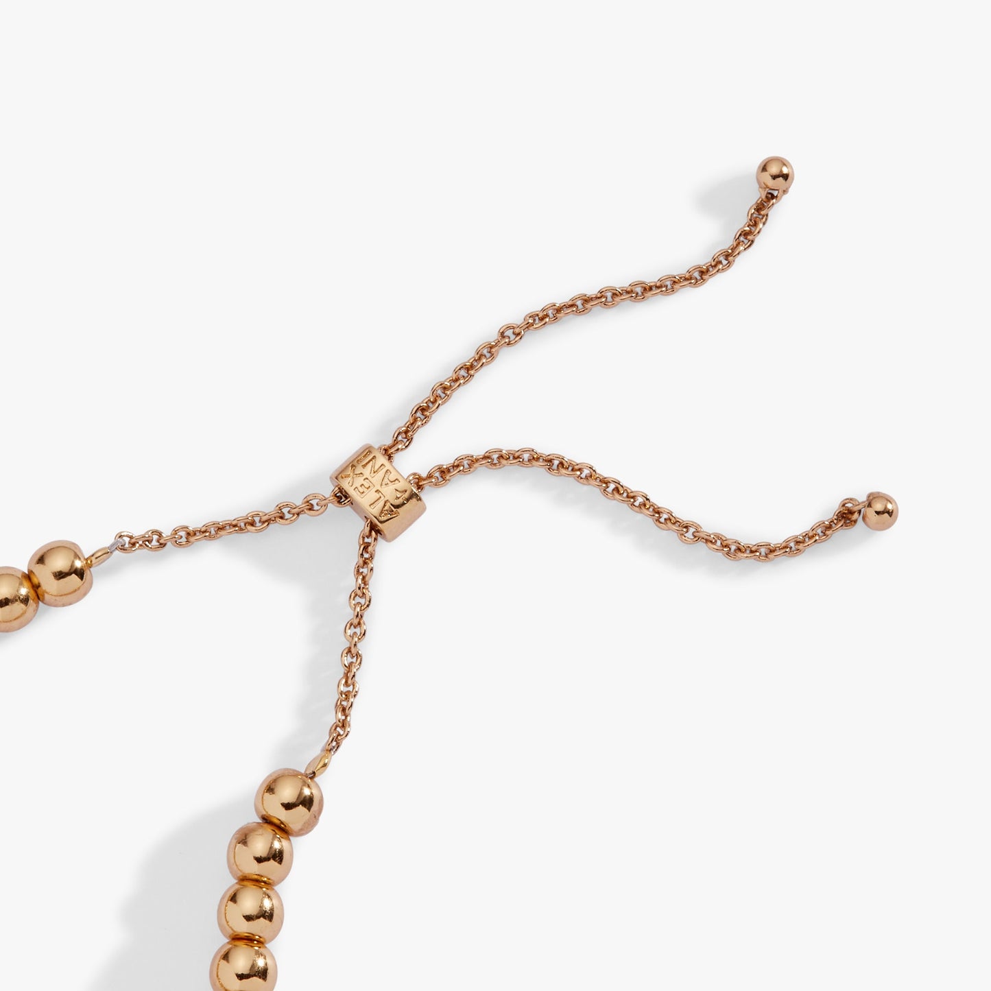 MRS Bubble Bolo Bracelet Gold