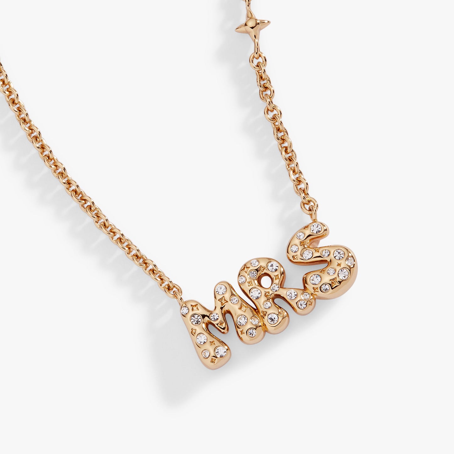 MRS Bubble Necklace Gold
