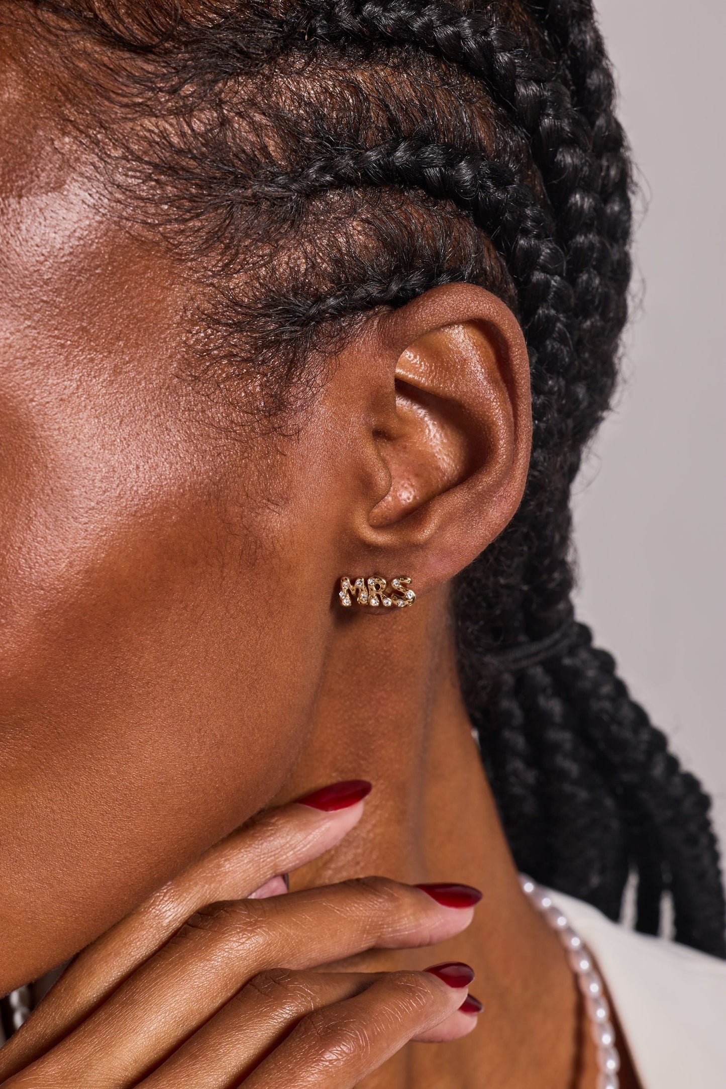 MRS Bubble Studs Gold