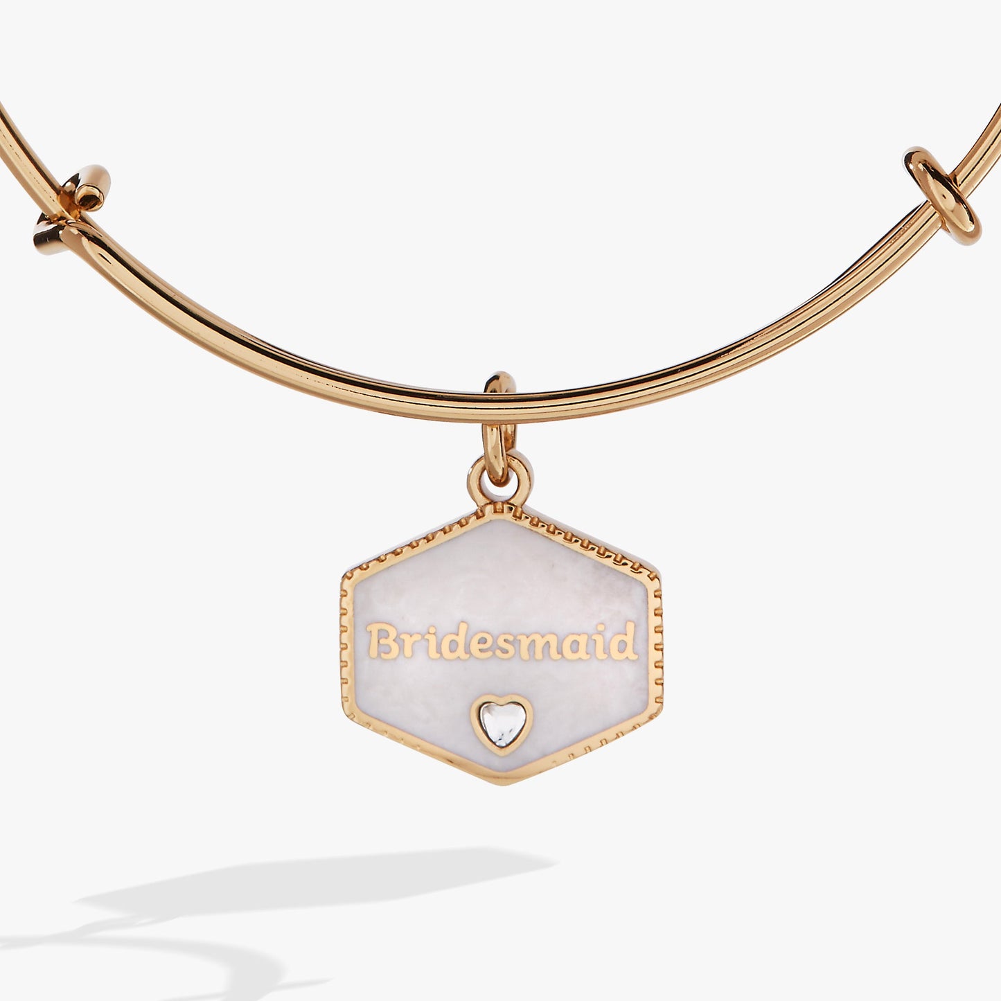 Bridesmaid Wedding Bangle Bracelet – Perfect Bridal Party Gift Gold