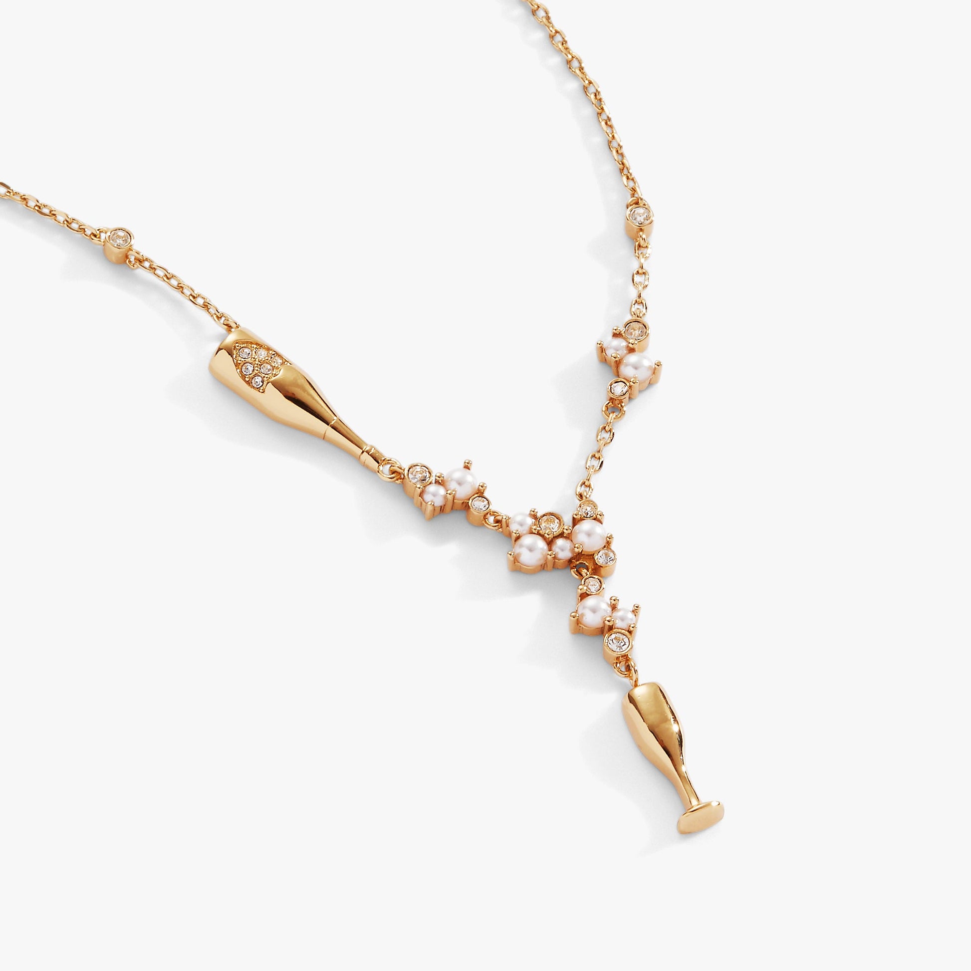 BOM - Champagne necklace Gold