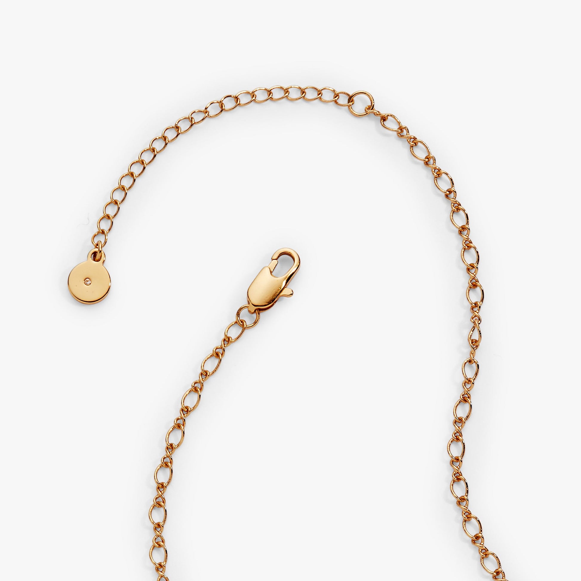 Bridal Multi-Charm Necklace Gold