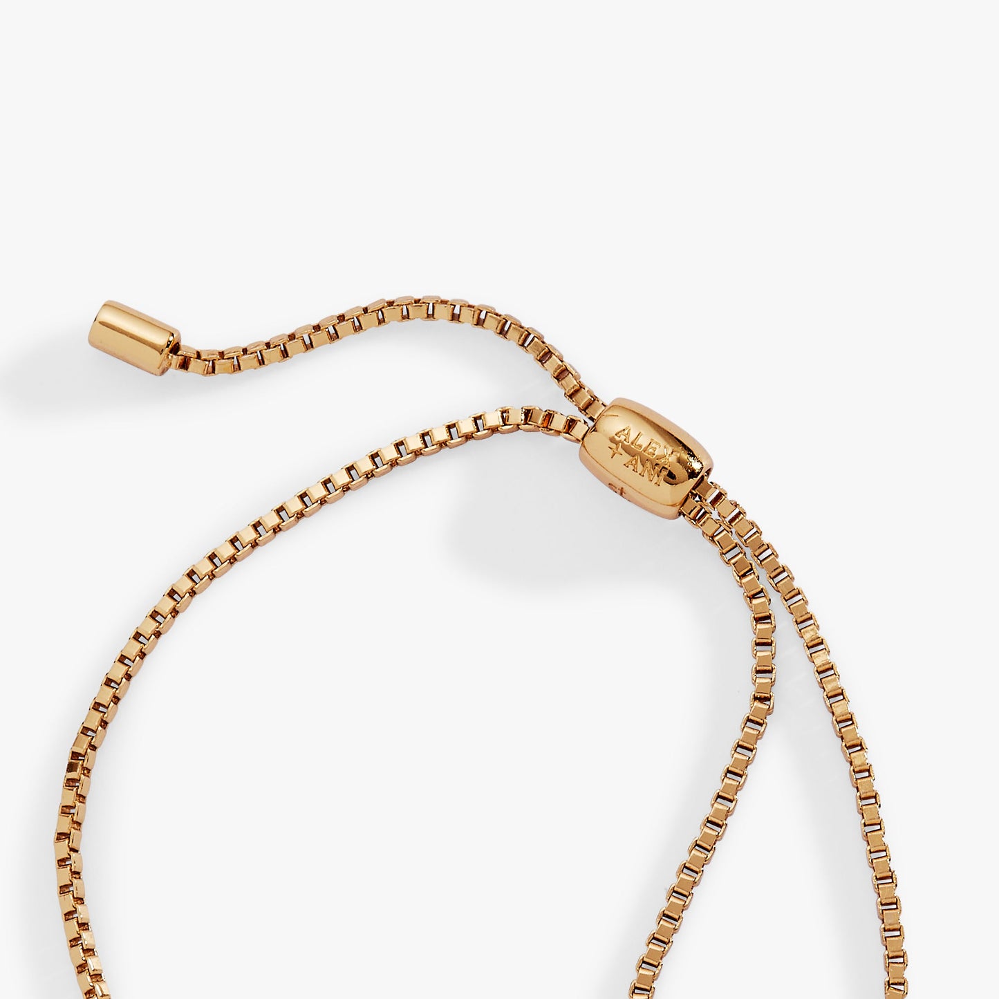 Pearlized Dove 'Peace' Pull Chain Bracelet Gold