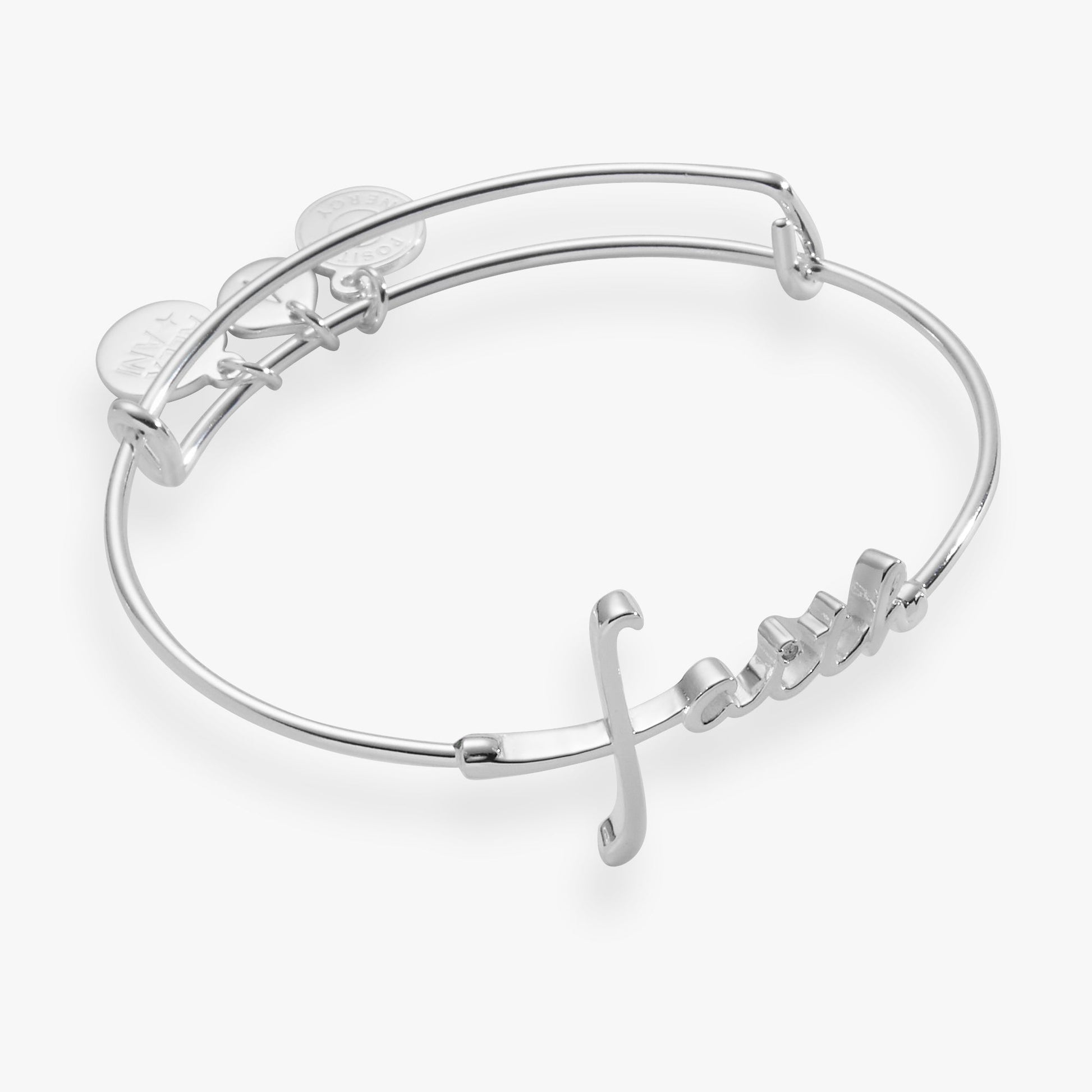 Faith In-Line Bracelet Gold