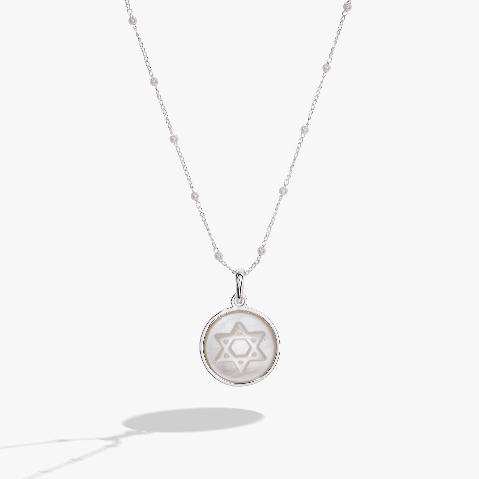 Divine Guides Star of David Pendant Necklace Gold