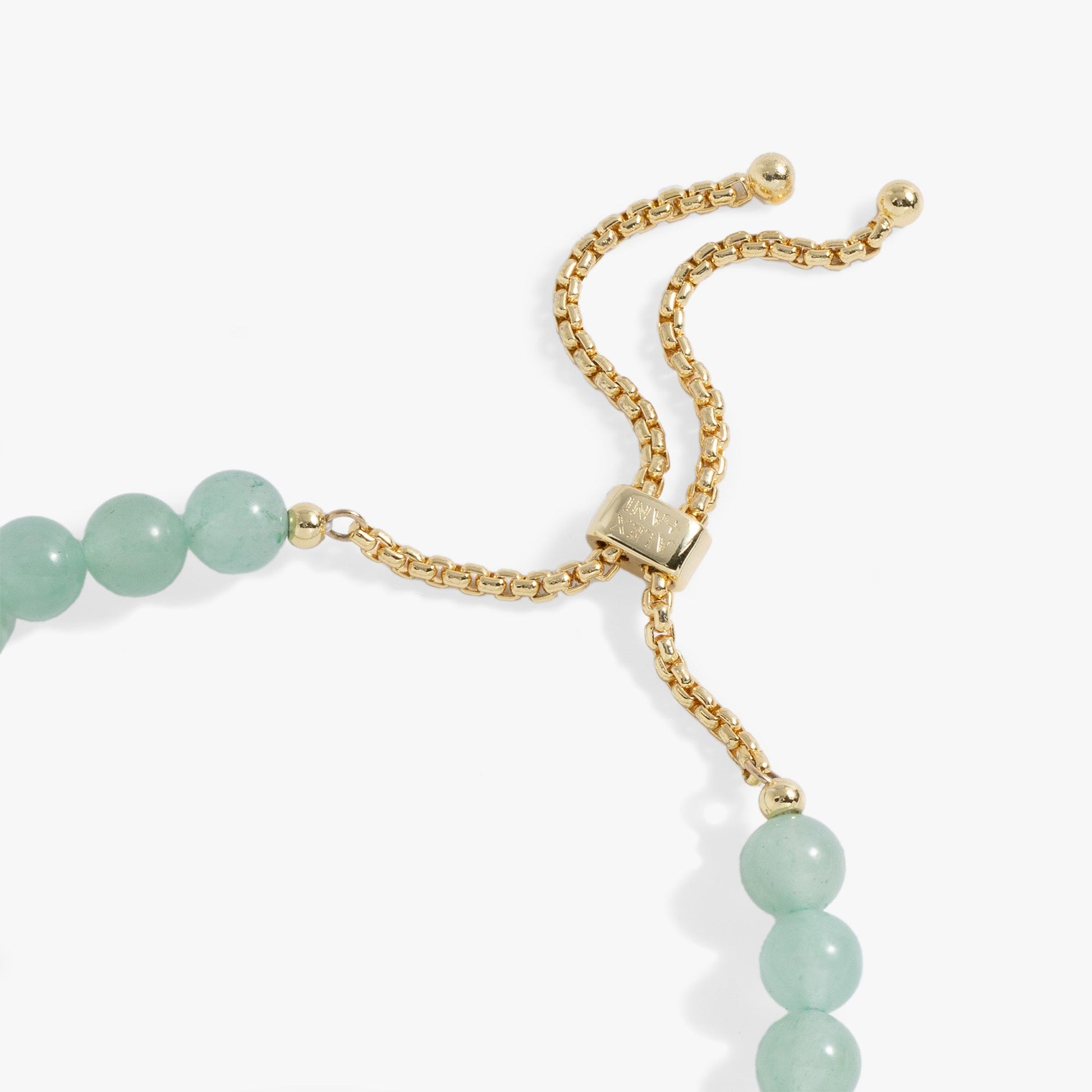 Hummingbird Gemstone Bolo Bracelet Gold