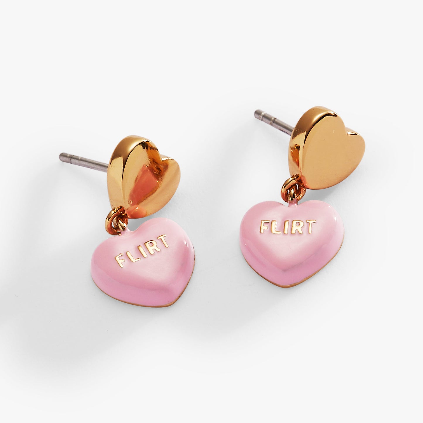 Sweethearts Tough Questions-drop earring flirt Gold