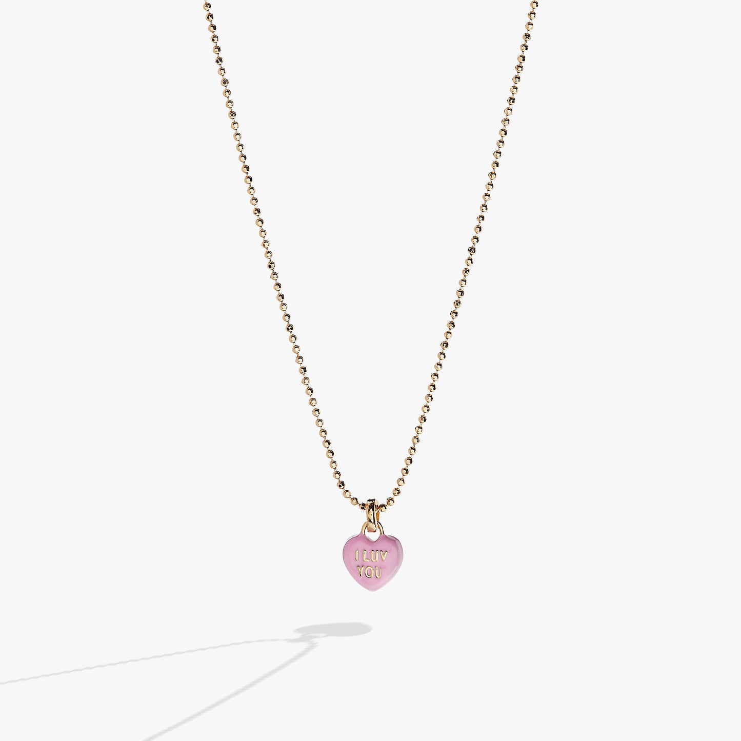 Sweethearts Tough Questions-neck I luv you Gold