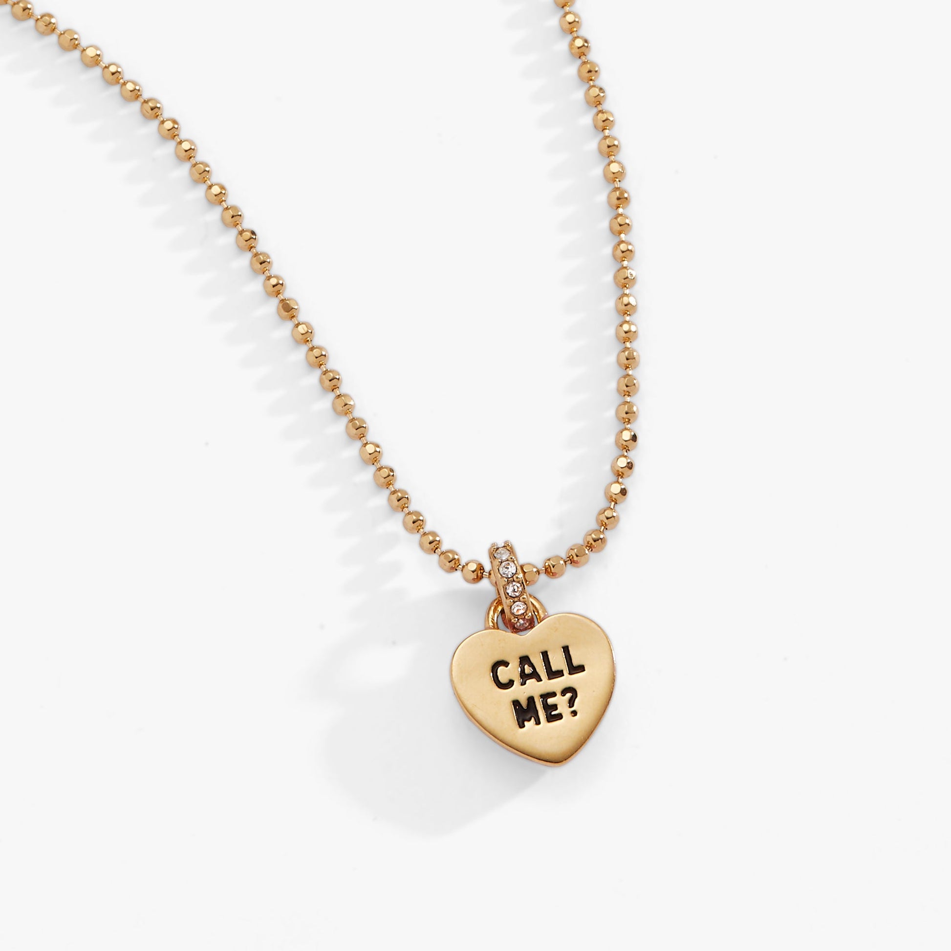 Sweethearts Tough Questions-neck I luv you Gold