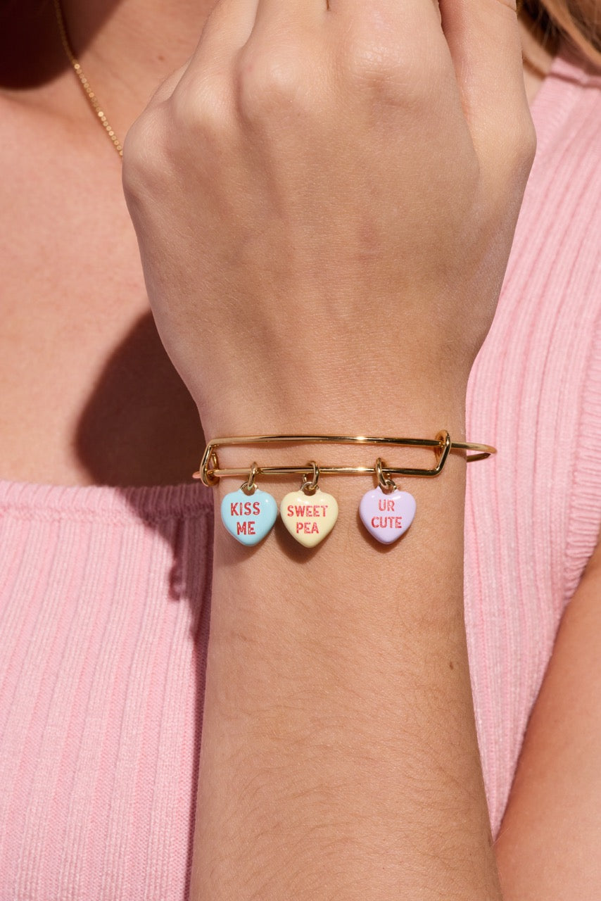 Sweethearts EWB-Multi hearts Gold