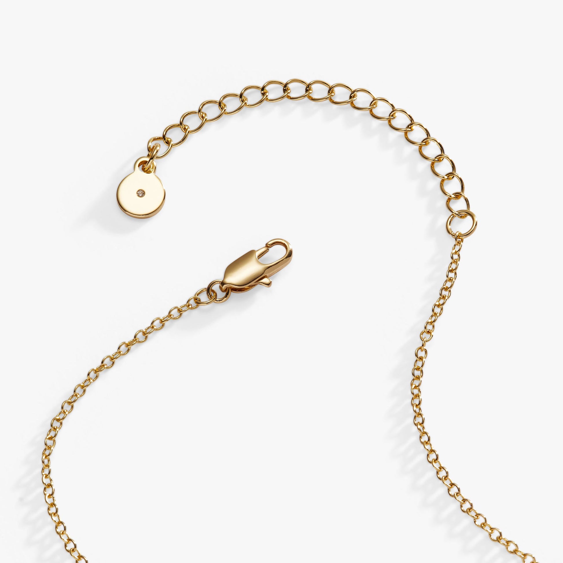 Love and Luck Pendant Necklace Gold