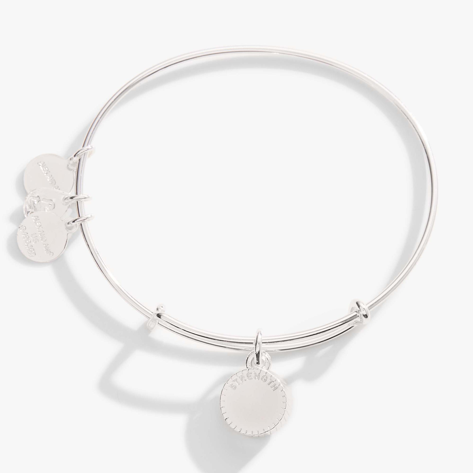 Topaz November Birthstone Charm Bangle Gold
