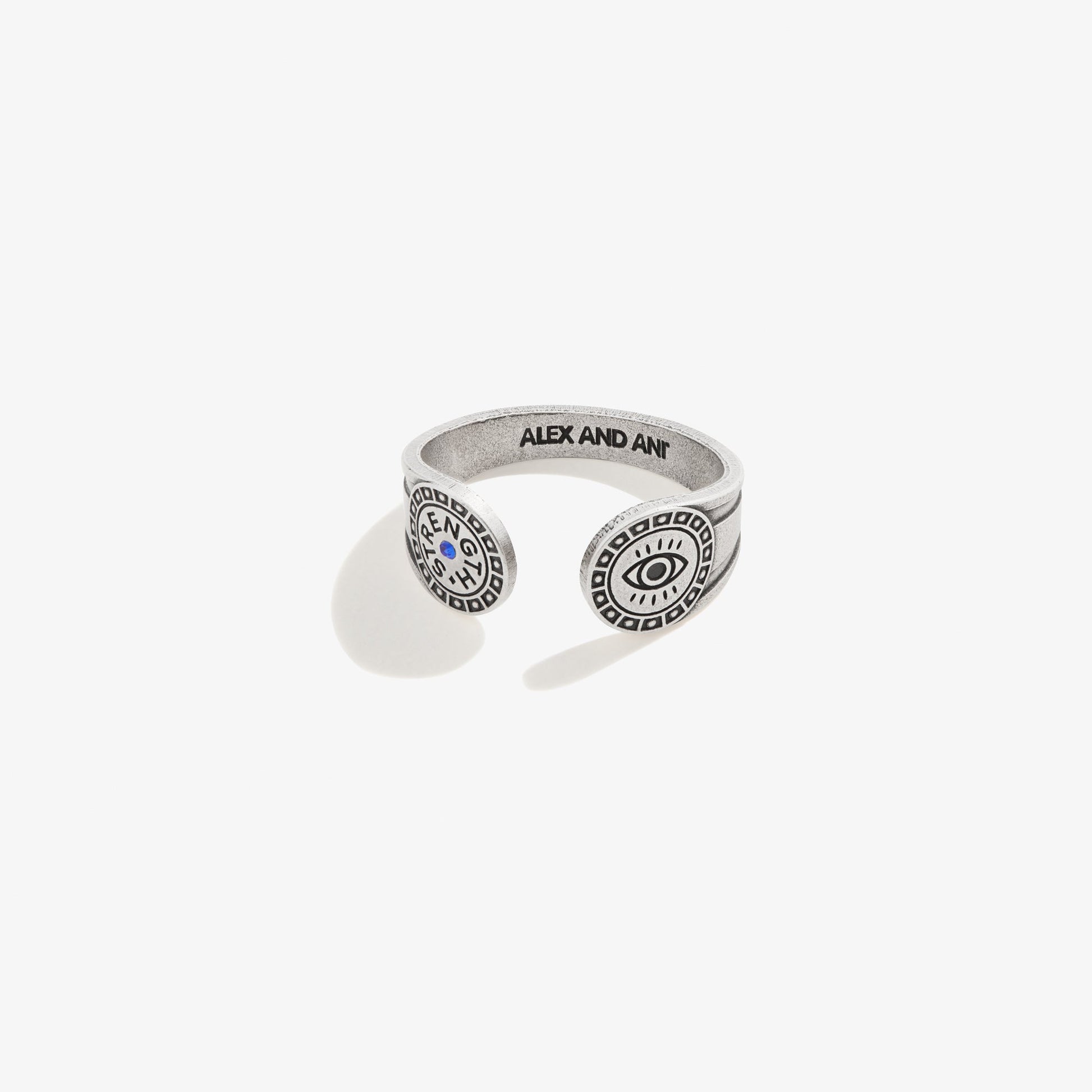 Motivation Evil Eye Ring Wrap Rafaelian Silver