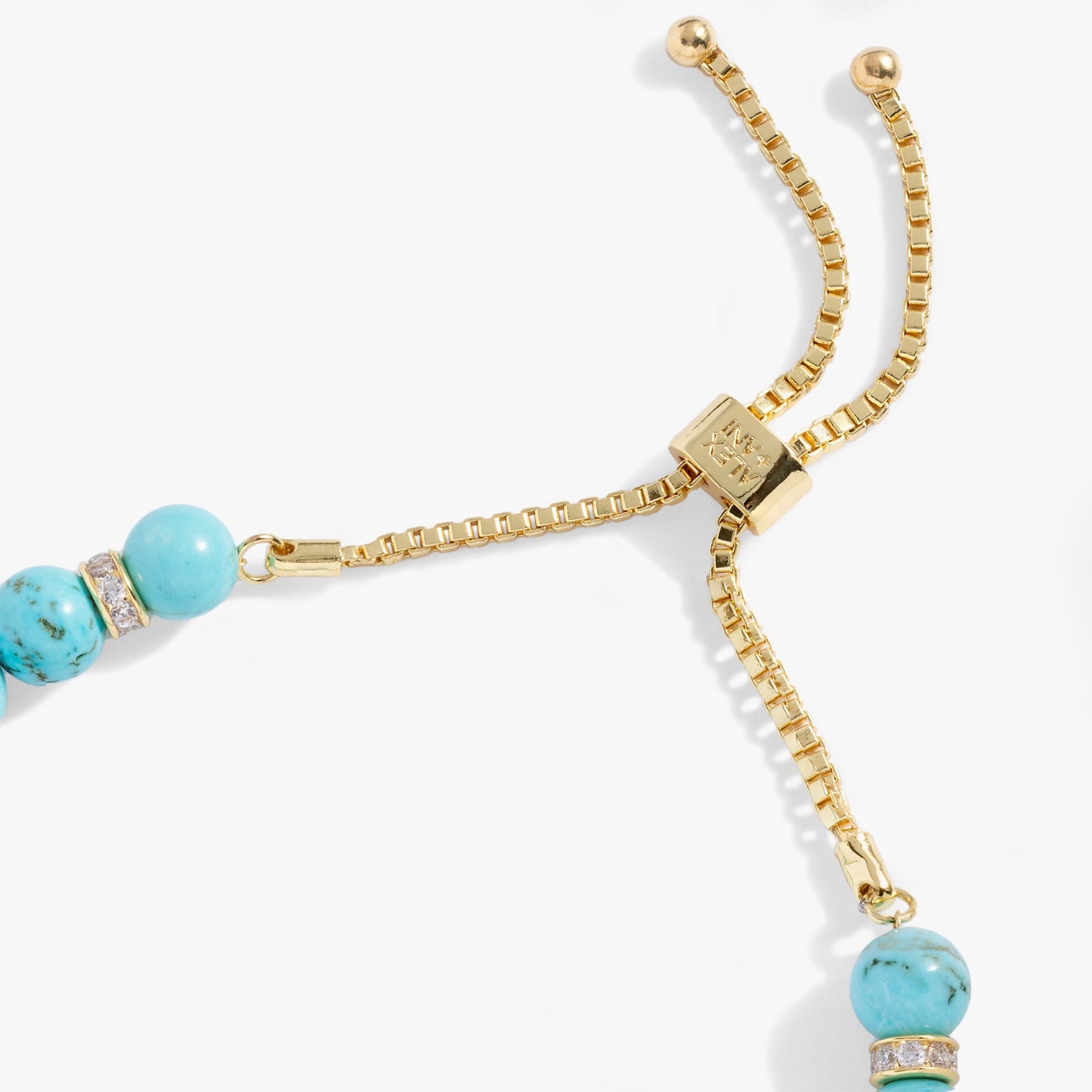 Evil Eye Bolo Bracelet Gold