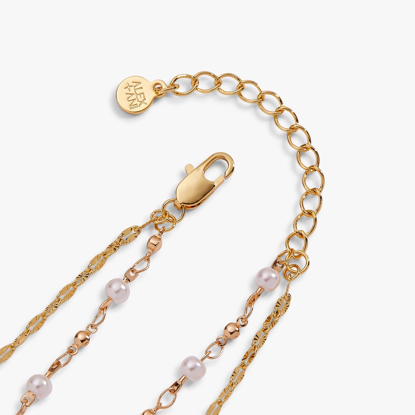 Festival Double Strand Butterfly Bracelet Gold