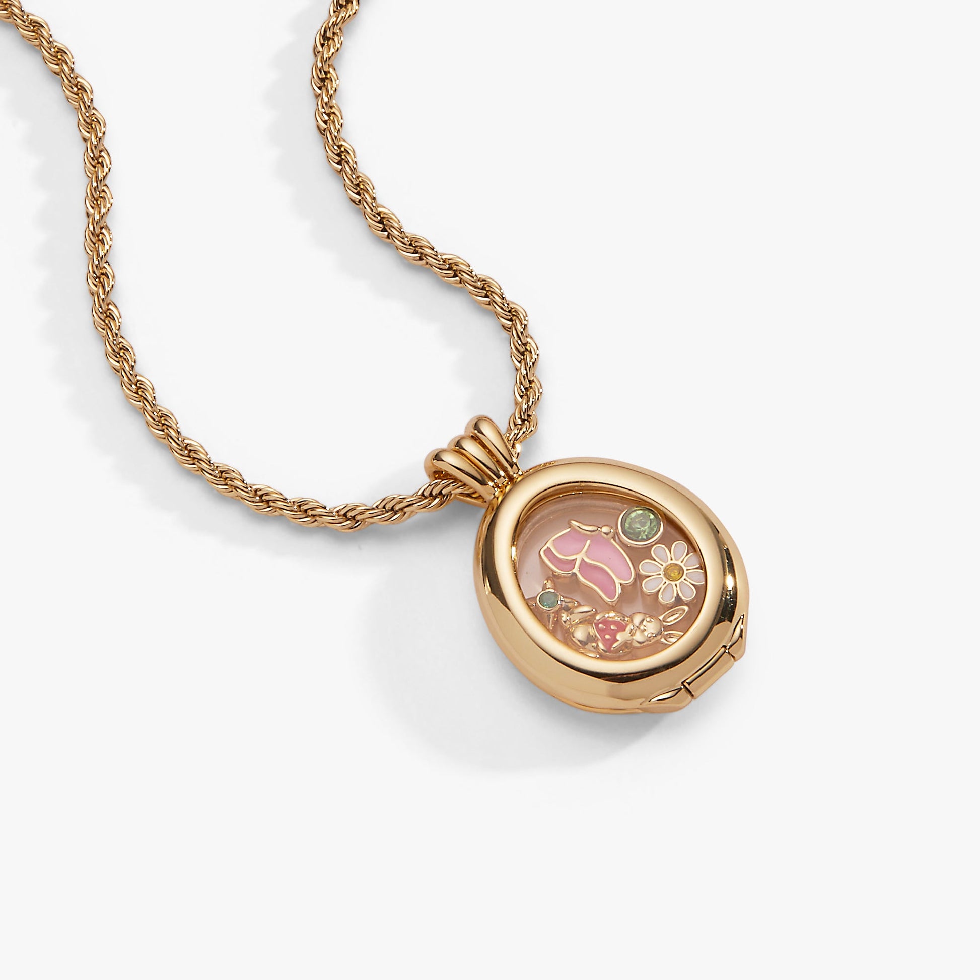 Garden Party Shaker Pendant Gold