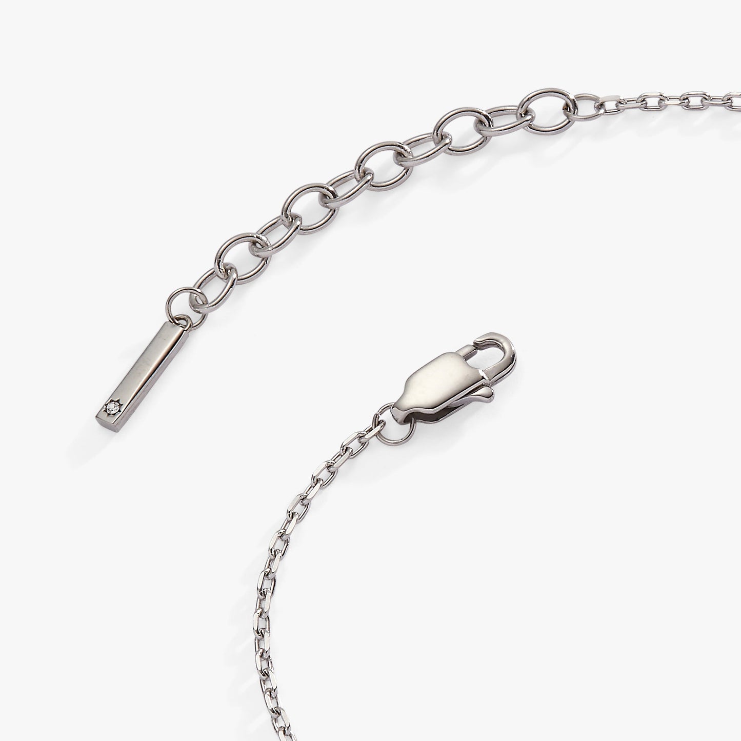 “Choose Happiness” Inline Bracelet Stainless Steel Silver