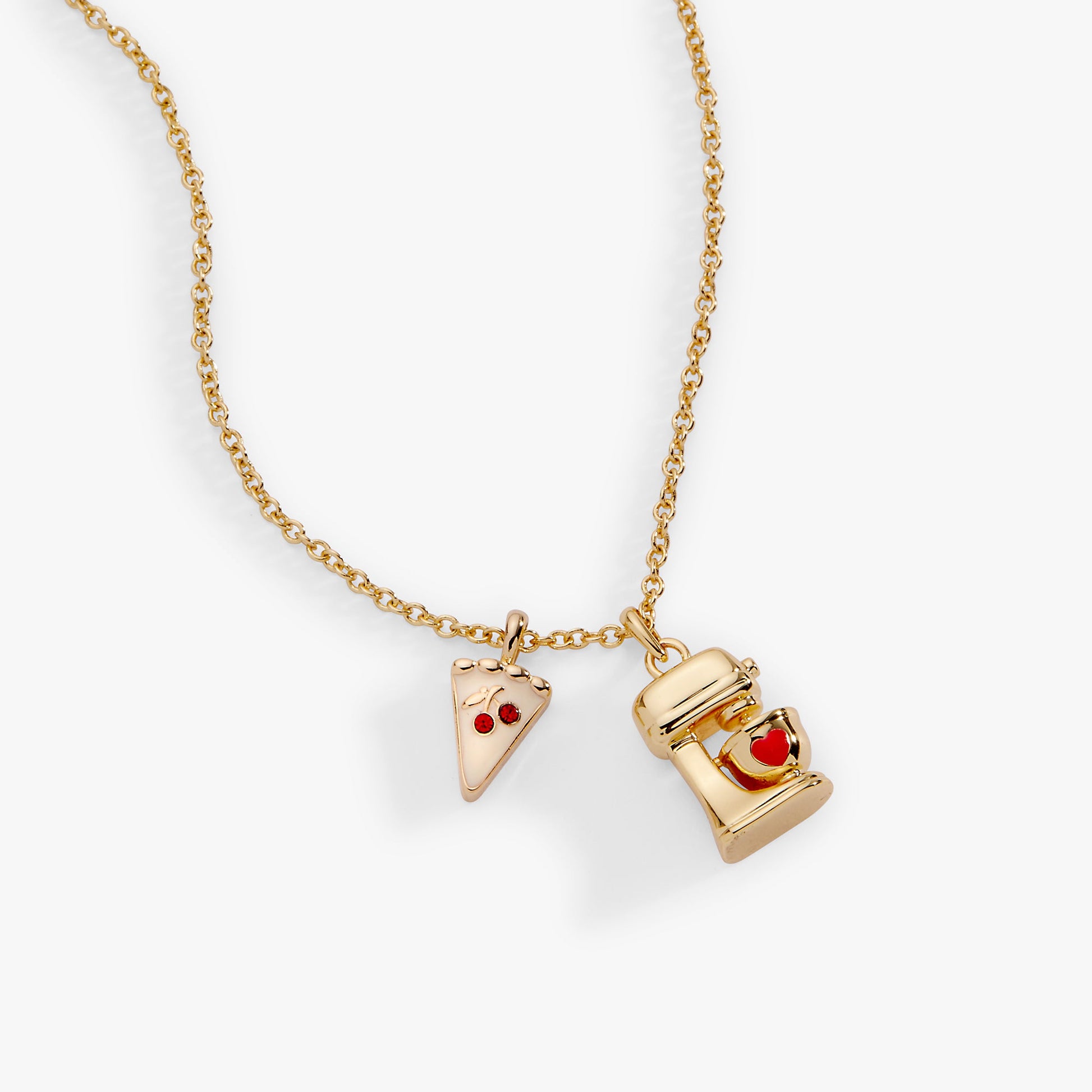 Sweet Shop Mixer Duo Charm Pendant Gold