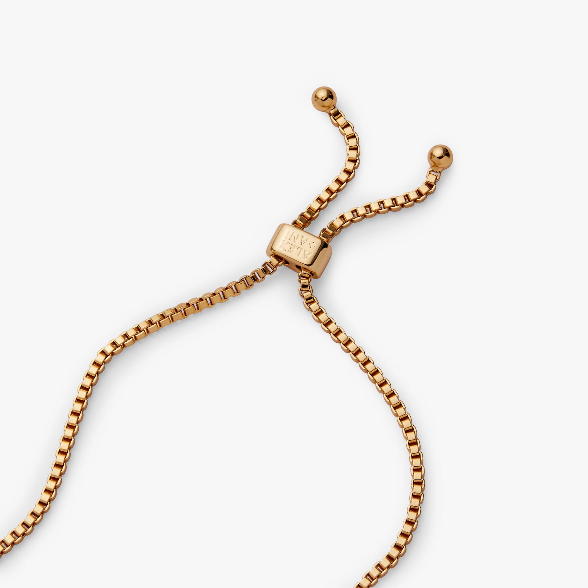 Sweet Shop LOVE Bolo Bracelet Gold