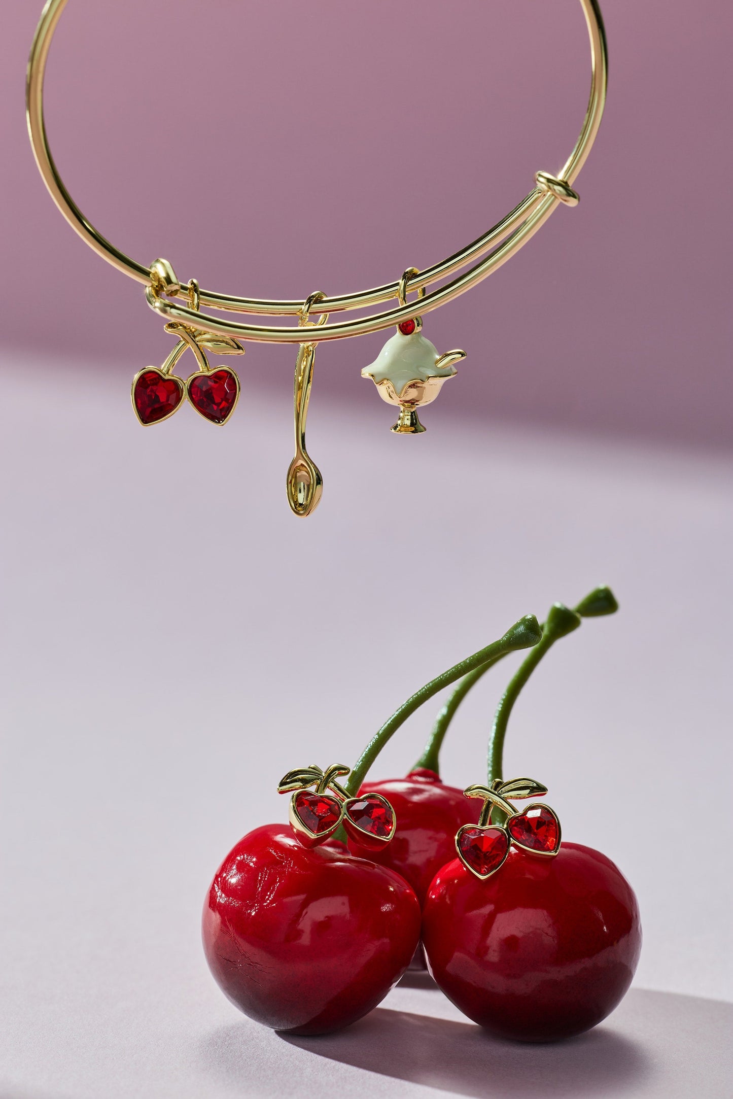 My Cherry Amour Multi Charm EWB Gold
