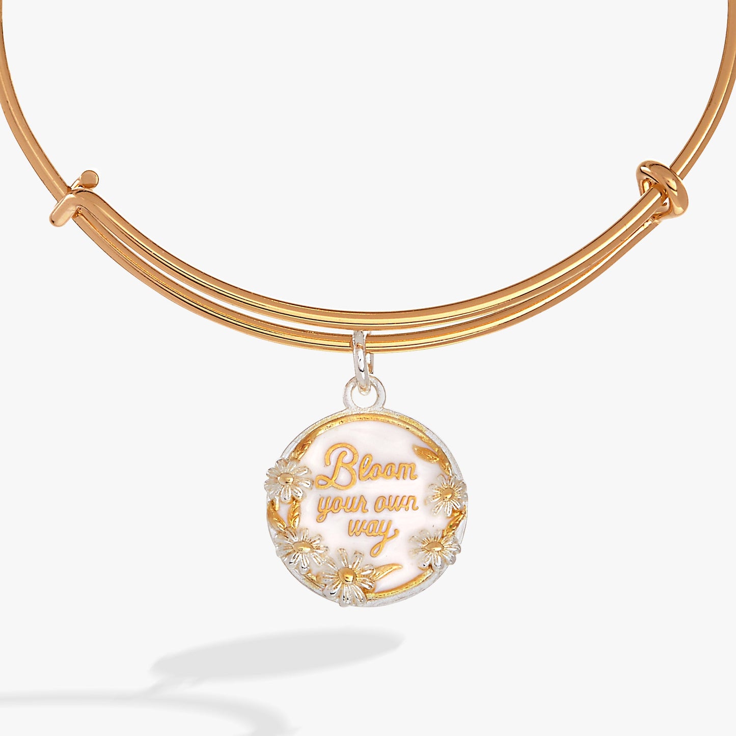 Bloom Your Own Way Bangle Gold