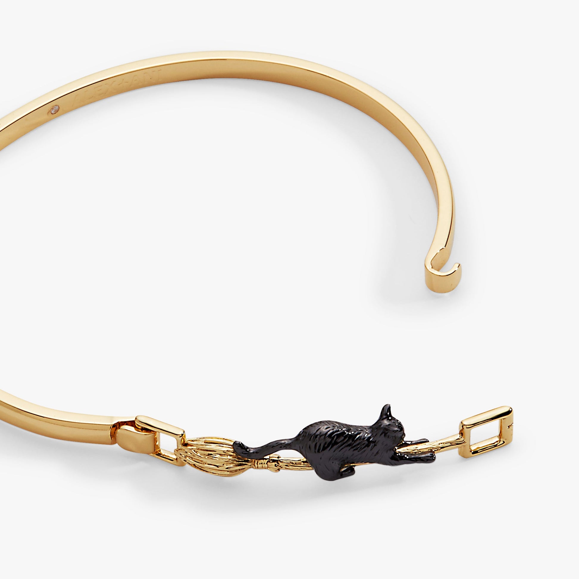 Cat Tension Bangle Two Tone