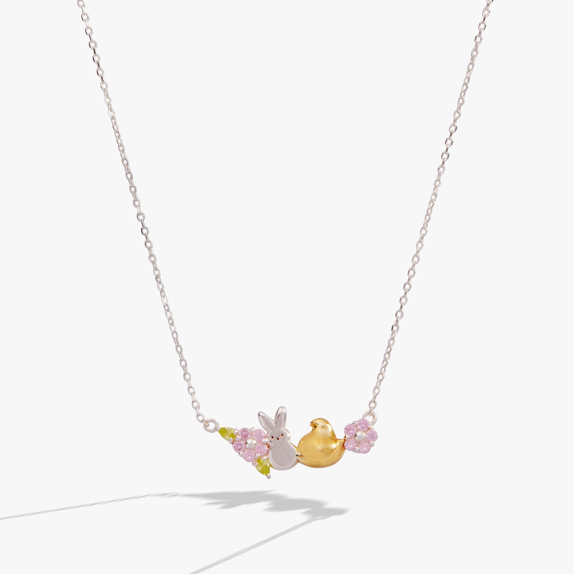 PEEPS® Precious Peepsake Necklace Two Tone Precious