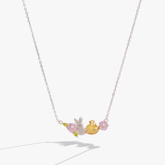 PEEPS® Precious Peepsake Necklace Two Tone Precious