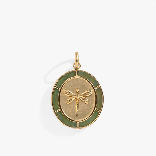 Dragonfly Interchangeable Charm​ Stainless Steel Gold